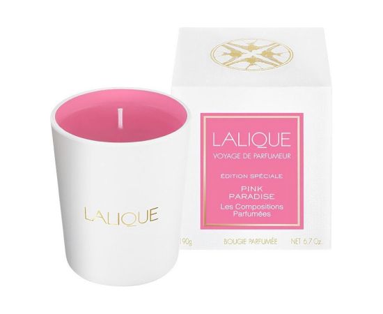 Lalique, Les Compositions Parfumees - Pink Paradise, Scented Candle, 190 g Unisex Духи унисекс