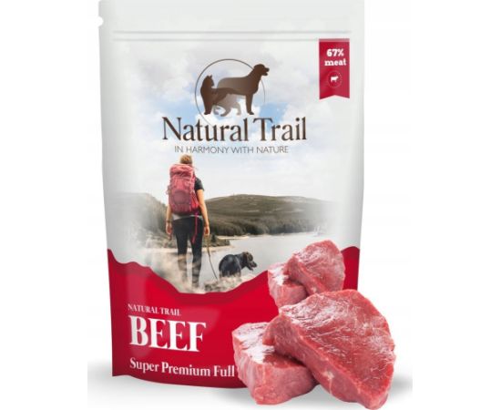 Natural Trail NATURAL TRAIL Dog  Beef saszetka 500g Suņu barība