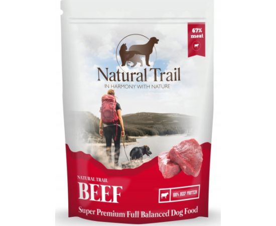 Natural Trail NATURAL TRAIL Dog  Beef saszetka 500g Suņu barība