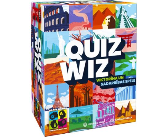 Brain Games QuizWiz Настольная игра Galda spēles