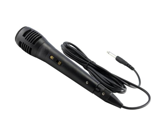 Omega OGCMB Проводной микрофон для колонок 6.5mm Jack 3m Черный Mикрофоны