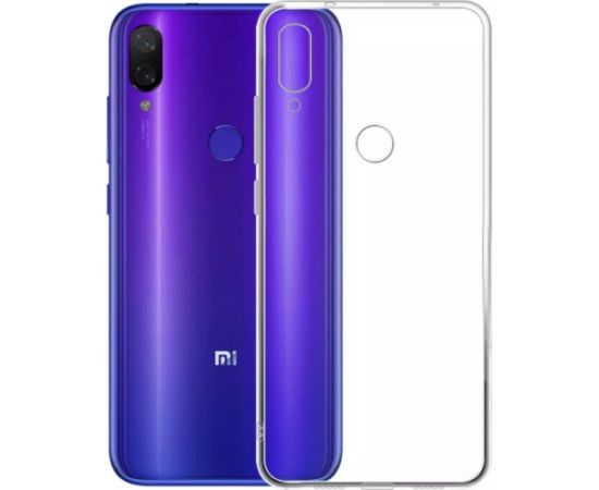 Swissten Clear Jelly Back Case 0.5 mm Aizmugurējais Silikona Apvalks Priekš Xiaomi Redmi Note 7 / Note 7 Pro Neoriģinālie Maciņi