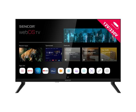 SLE 24S830MB WEBOS SMART TV 12V SENCOR Televizori