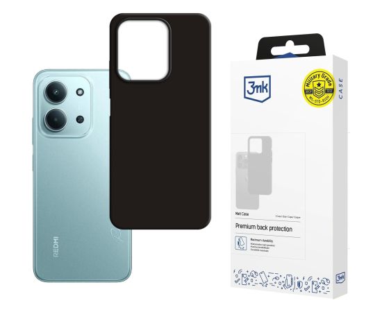 Case 3mk Matt Case Xiaomi Redmi 15C 4G black Neoriģinālie Maciņi