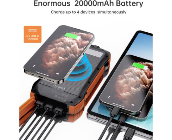 Внешний аккумулятор Power Bank Choetech B657 20000mAh Power-банки