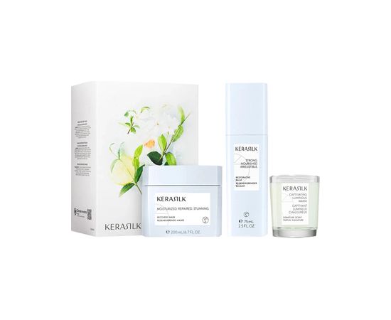 Goldwell Specialists Recovery Set - Dárková sada vlasové péče se svíčkou Smaržas - NESAKĀRTOTS