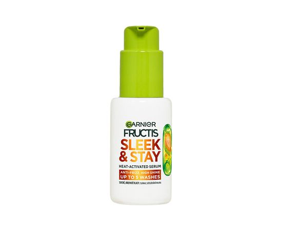 Garnier Fructis Keratin Sleek Heat-Activated Serum - Sérum pro suché a krepaté vlasy 50ml Smaržas - NESAKĀRTOTS