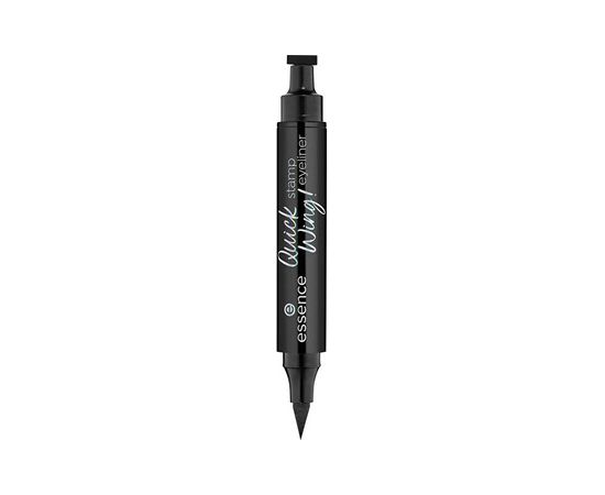 Essence Quick Wing! Stamp Eyeliner - Oční linky a razítko 2v1 3,5 ml 001 Духи и косметика