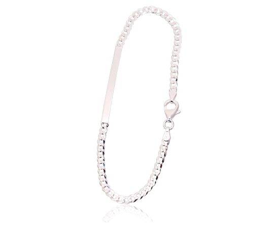 Серебряный браслет #2600411, Серебро 925°, длина: 19 см, 4.4 гр.  "Orio" kolekcija