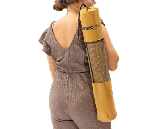 KORĶA JOGAS PAKLĀJS 183x61x0.4CM ENERO FIT Vingrošanas paklājiņi