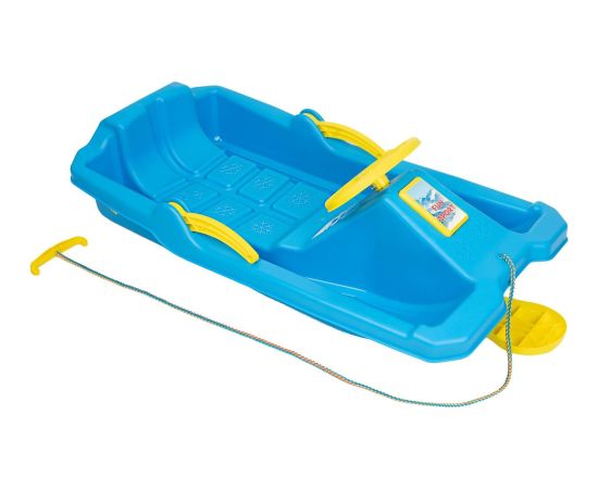 Enero PLASTMASAS RAGAVAS AR BREMZI UN STŪRI ADAŚ 84x43x25CM ZILAS Ragavas 