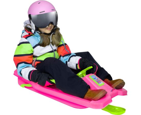 Enero PLASTMASAS RAGAVAS AR BREMZI UN STŪRI ADAŚ 84x43x25CM ZILAS Ragavas 