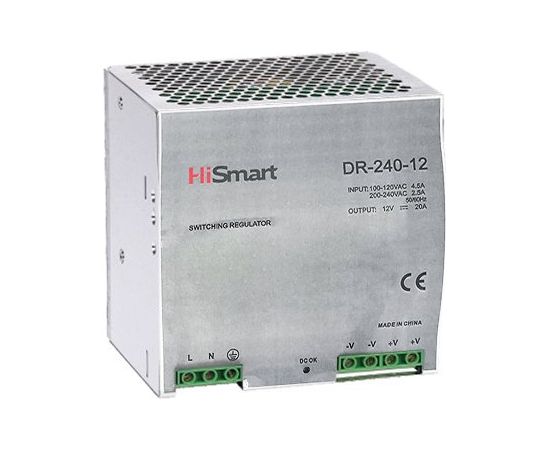 Extradigital Barošanas adapteris DR-240-12 klēpjdatoram Laptop 12V / 20A / 240W Lādētāji portatīvajiem datoriem