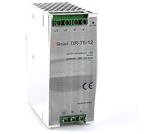 Extradigital Блок питания DR-75-12 для ноутбуков Laptop 12V / 6.3A / 75W Зарядки для ноутбуков