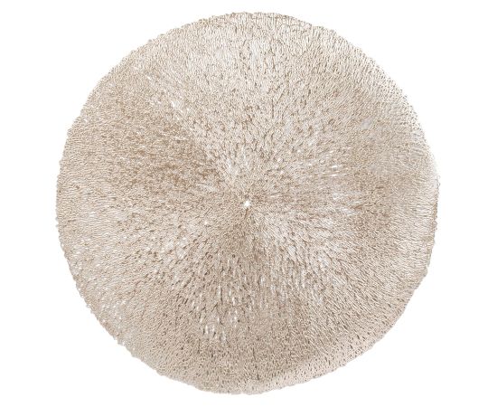 Placemat ELONA D38cm, golden Принадлежности для мебели