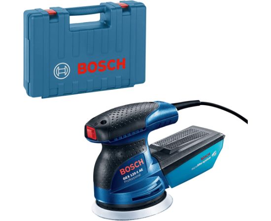 Bosch eccentric sander GEX 125-1 AE Professional (blue/black, case, 250 watts) Новинки Для дома и сада 