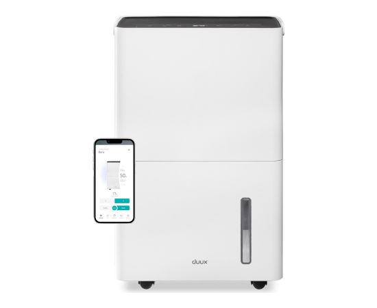 Duux Smart Dehumidifier Bora Suitable for rooms up to 40 m² Water tank capacity 4 L White Осушители воздуха