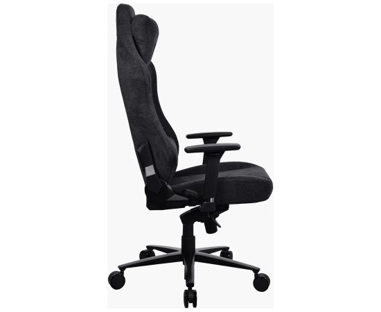 Arozzi Soft Fabric/Metal/Aluminium Gaming Chair Vernazza Soft Fabric Pure Black Gaming krēsli