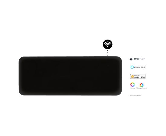 Mill Invisible Smart WiFi Heater PA1300WIFI4B Panel Heater 1300 W Suitable for rooms up to 15-19 m² Black IPX4 Jaunumi - Viedierices
