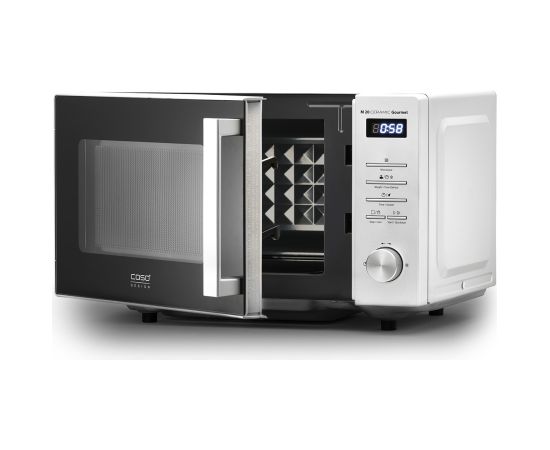 Caso Ceramic Gourmet Microwave Oven M 20 Free standing 700 W Silver Микроволновые печи