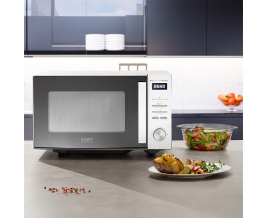 Caso Ceramic Gourmet Microwave Oven M 20 Free standing 700 W Silver Микроволновые печи