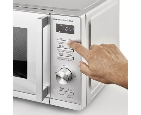 Caso Microwave Oven Chef HCMG 25 Free standing 900 W Convection Grill Stainless Steel Mikroviļņu krāsnis