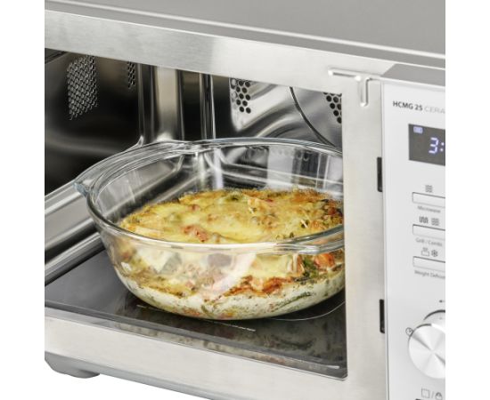 Caso Microwave Oven Chef HCMG 25 Free standing 900 W Convection Grill Stainless Steel Mikroviļņu krāsnis