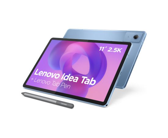 Lenovo Tab (without power adapter) Idea Tab 11 " Polar Blue IPS 2560 x 1600 pixels MediaTek Dimensity 6300 8 GB Soldered LPDDR4x 128 GB 5G Wi-Fi Front camera 5 MP Rear camera 8 MP Bluetooth 5.2 Android 15 or Later Warranty 24 month(s) Lenovo Tab Pen Планшетные ПК
