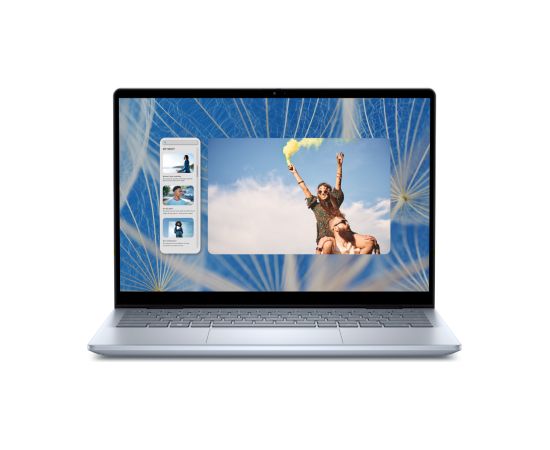 Dell Inspiron 14 2in1 FHD+ i5-1334U/16GB/512GB/Iris Xe/Win11 Pro/ENG Backlit kbd/FP/Touch/Ice Blue/3Y Basic OnSite Warranty Portatīvie datori