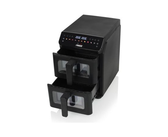 Princess Double Stack Airfryer 182490 Power 3000 W Capacity 11.2 L Black Karstā Gaisa Katli (AirFryer)