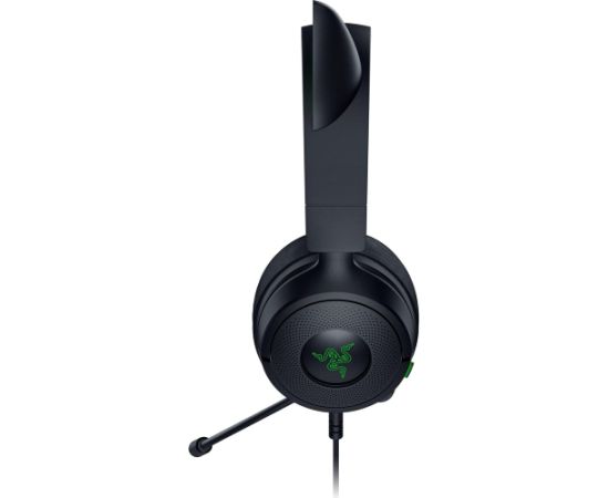 Razer Gaming Headset Kraken Kitty V3 X Wired Over-Ear Microphone Black Austiņas