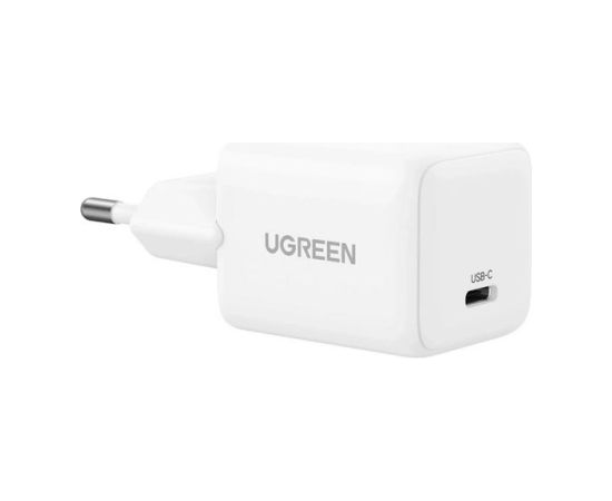 UGREEN X513 30W GAN 1X USB-C Mains Charger + 1M USB-C Cable - White Зарядные устройства
