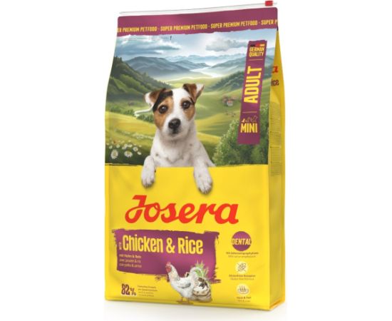 JOSERA Adult Mini Chicken & Rice - dry dog food - 900g Suņu barība