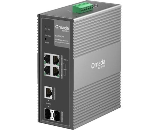 TP-Link IES206GPP network switch Managed Gigabit Ethernet (10/100/1000) Power over Ethernet (PoE) Black Коммутаторы (Switch)