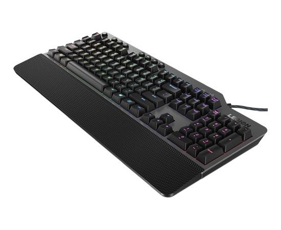 Lenovo Legion K500 keyboard Gaming USB QWERTY US English Black, Grey Клавиатуры