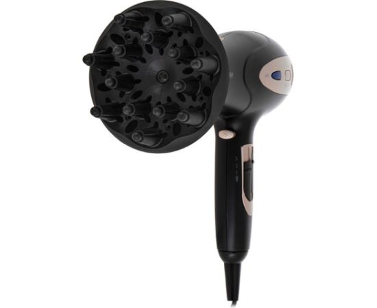 Adler Mesko MS 2287 hair dryer 2400 W Black, Champagne Matu fēni