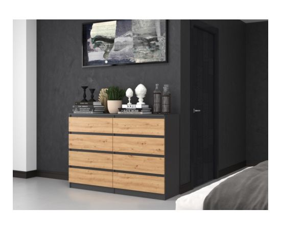 Top E Shop Topeshop M8 140 ANT/ART KPL chest of drawers Новинки Для дома и сада 
