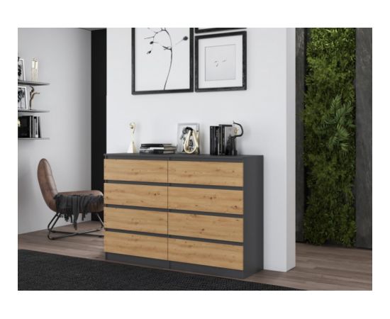Top E Shop Topeshop M8 140 ANT/ART KPL chest of drawers Новинки Для дома и сада 