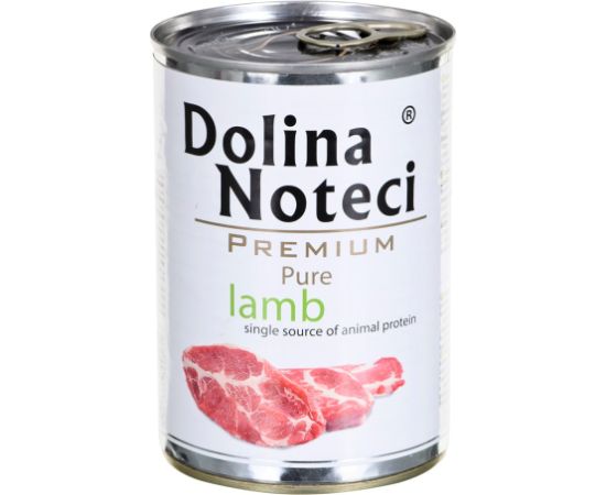 Dolina Noteci Premium Pure Lamb - wet dog food - 400g Suņu barība