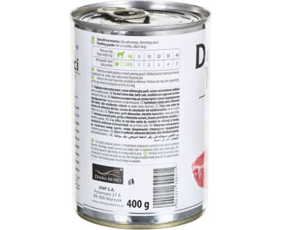 Dolina Noteci Premium Pure Lamb - wet dog food - 400g Suņu barība