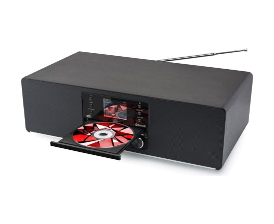 JVC RD-E984B - All-in-one mini tower, black Aудио-видео