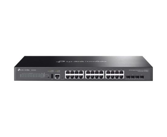 TP-Link Omada SG5428X network switch Managed L3 Gigabit Ethernet (10/100/1000) Black Switch
