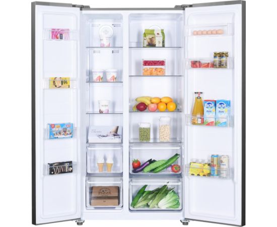 Beko GNO5322XPN side-by-side refrigerator Freestanding 532 L E Stainless steel Jaunumi Sadz. tehnika