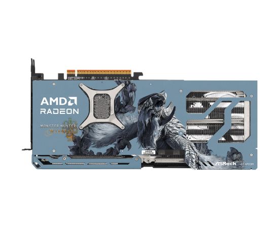 Asrock RX9070XT Monster Hunter Wild 16G graphics card Видеокарты