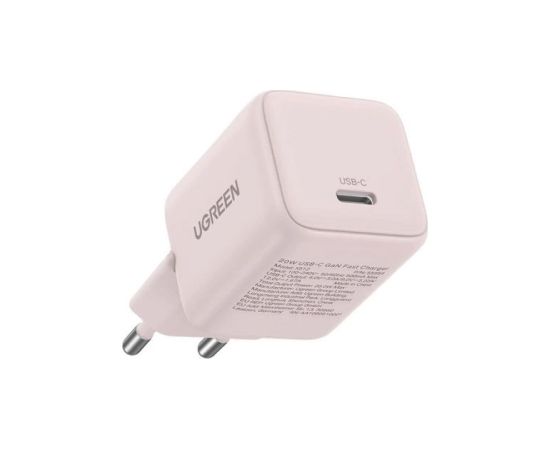 UGREEN X512 20W GAN 1X USB-C POWER ADAPTER - PINK Зарядные устройства