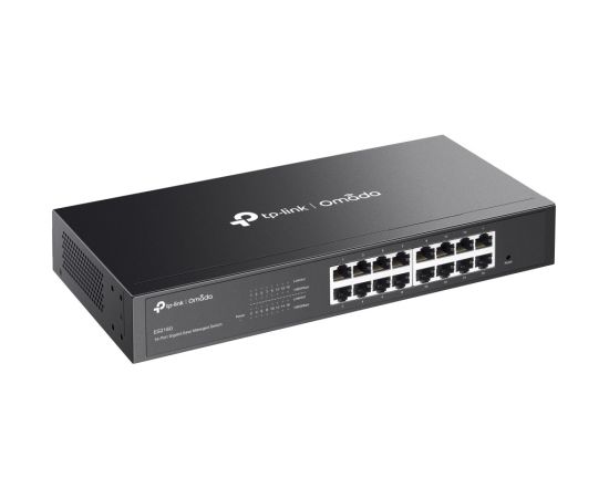 TP-Link Omada ES216G network switch Managed L2 Gigabit Ethernet (10/100/1000) Black Коммутаторы (Switch)