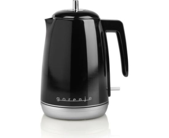 Gorenje K15RLBK electric kettle 1.7 L 2200 W Black Tējkannas (elektriskās)