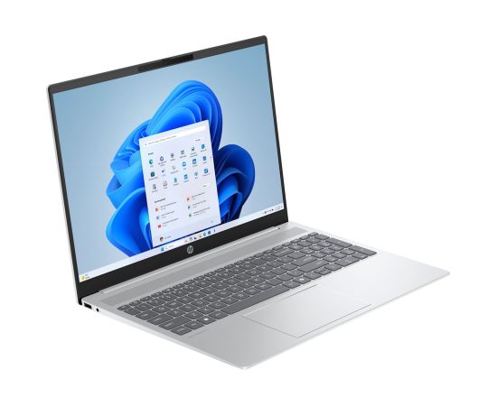 HP OmniBook 5 16-af1220nw Ultra 5 225U 16.0" 2K IPS 300nits AG 16GB LPDDR5x 7467 SSD512 Arc Cam1080p 59Wh Win11 Aluminium w kolorze lodowego srebra 2Y Portatīvie datori