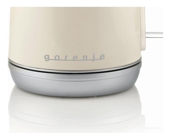 Gorenje K15RL electric kettle 1.7 L 2200 W Champagne Tējkannas (elektriskās)