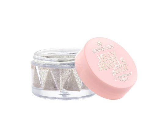 Essence Jelly Jewels Glitter Eyeshadow Topper - Třpytky na oční stíny 4,2 g 01 Golden Glam Духи и косметика